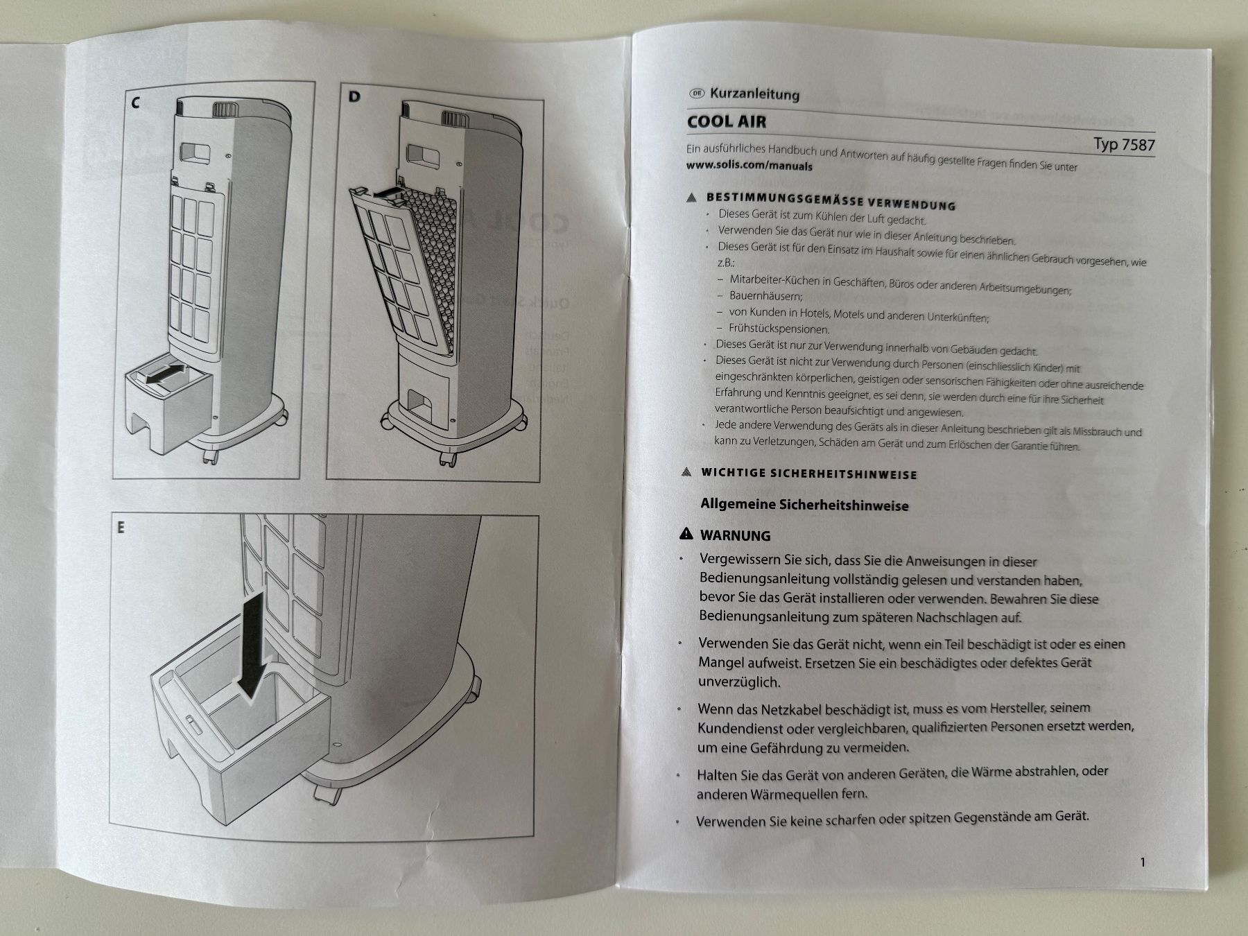 Solis Ventilatoren: Turmventilator Solis 7587 – Gebraucht aus Port von Rolfb 4
