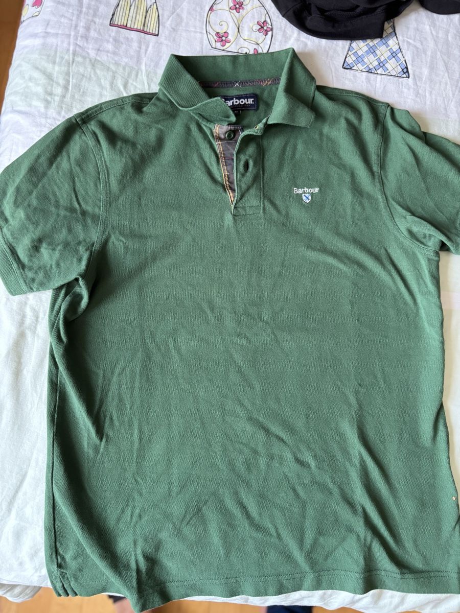 Barbour Magliette Polo: Polo Barbour vert taille M comme neuf – Nuovo (secondo la descrizione) da Vevey venduto da mar_q6ms 2