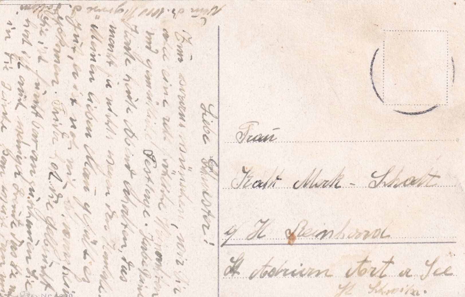 Cartoline postali: Glückwunsch, Weihnachten /ay – Usato da Hombrechtikon venduto da Rudolf07 1
