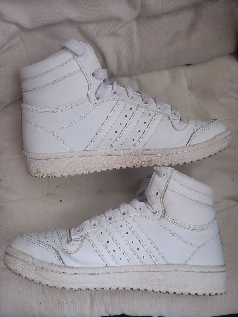 Adidas Damenschuhe: Adidas Top Ten Gr. 38 1/3 weiss – Gebraucht aus Zürich von Veramone 3
