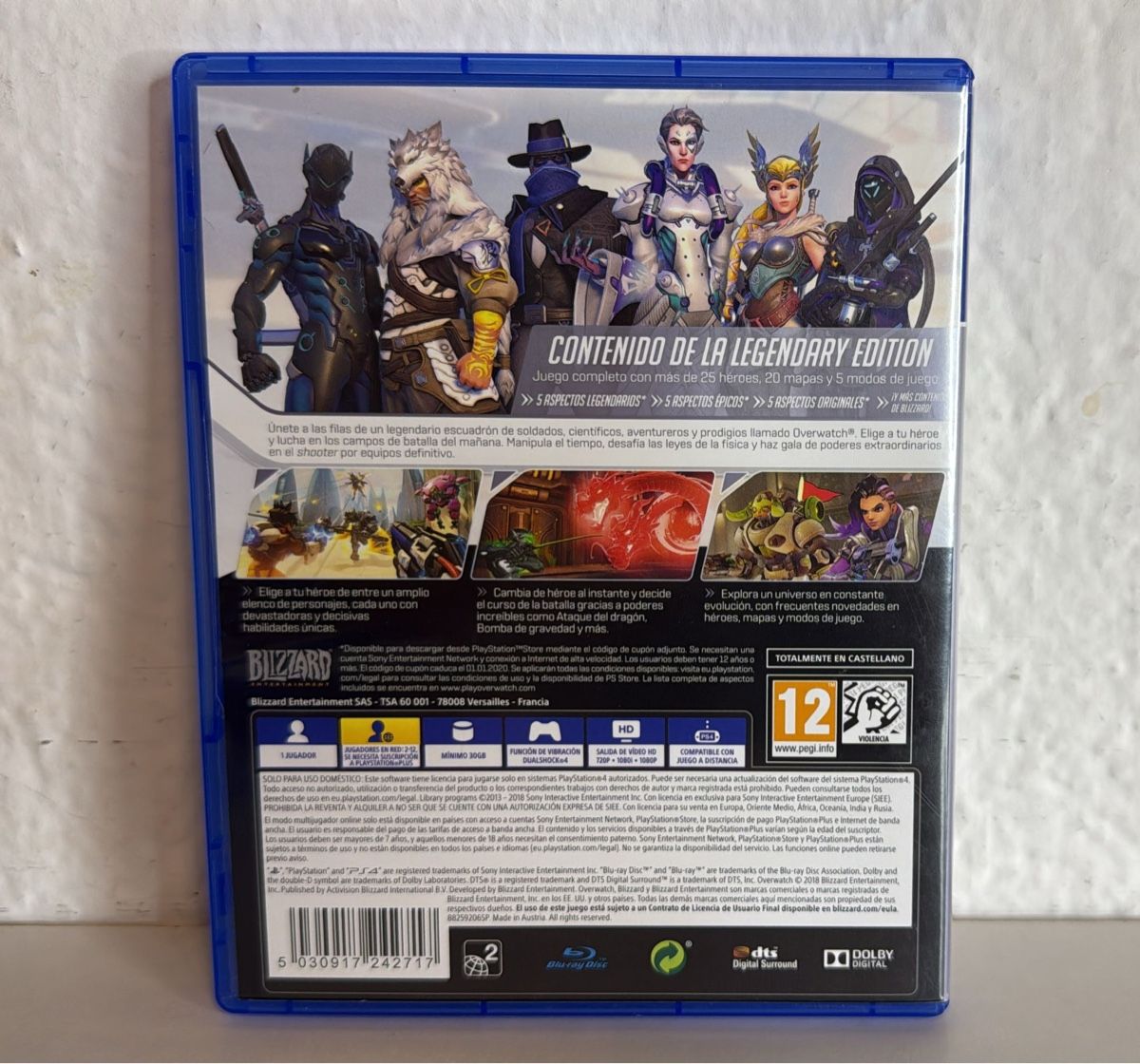 Sony Spiele: PS4/PS5 Overwatch Legendary Edition game – Gebraucht aus Ehrendingen von bubulence 1