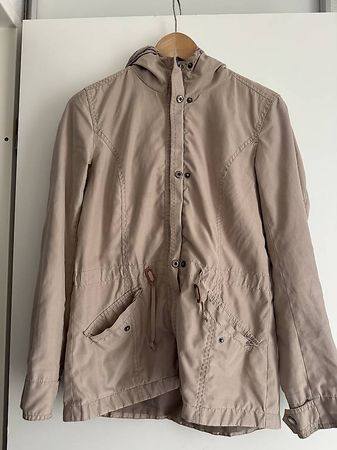 Übergangsjacke beige Grösse S