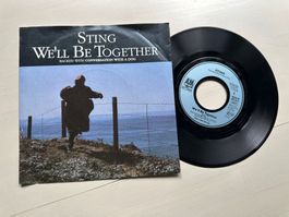 STING POLICE tolle Single Kult 80's We'll be together Text
