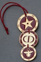 Christian Dior Charm 3 Anhänger /  3 pendentifs