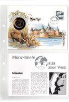 Schweden_1985_Münzbrief mit Beschreibung