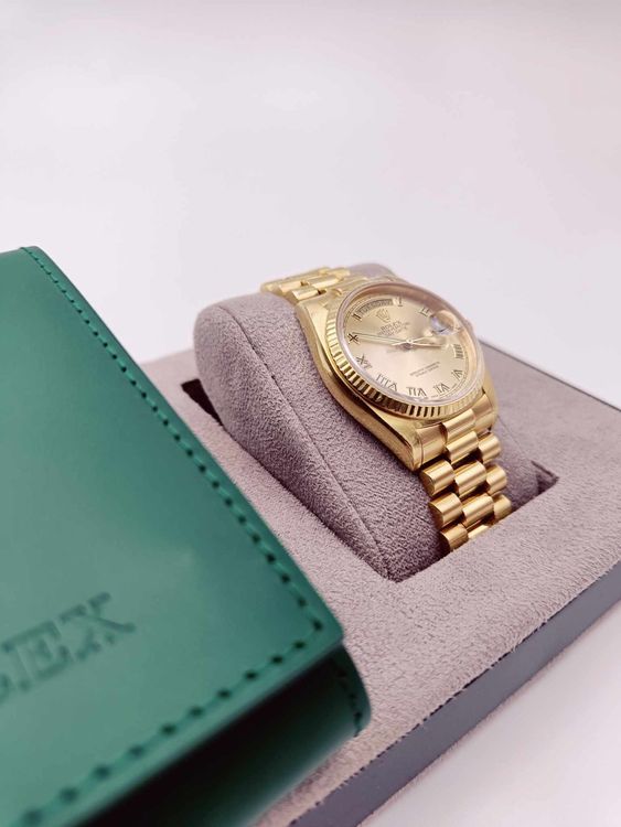 Rolex Orologi: ROLEX  OYSTER PERPETUAL "DAY- DATE" IN 18K GELBGOLD, 36MM – Usato da Luzern venduto da EdiGem 3