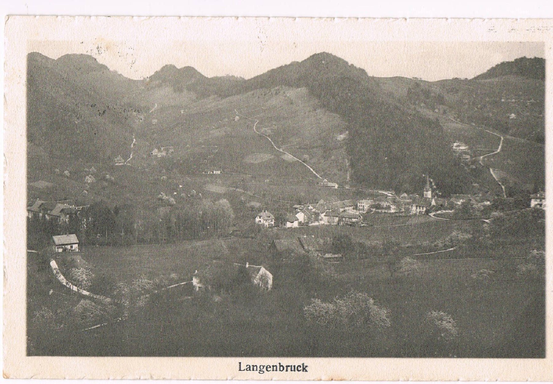 Cartoline postali: Langenbruck – Usato da Buchs AG venduto da Baerfisch