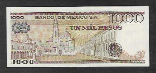 Banconote: Mexico  1000  Pesos  1981  Bankfrisch – Nuovo (secondo la descrizione) da Gordola venduto da coinsandnotes 1