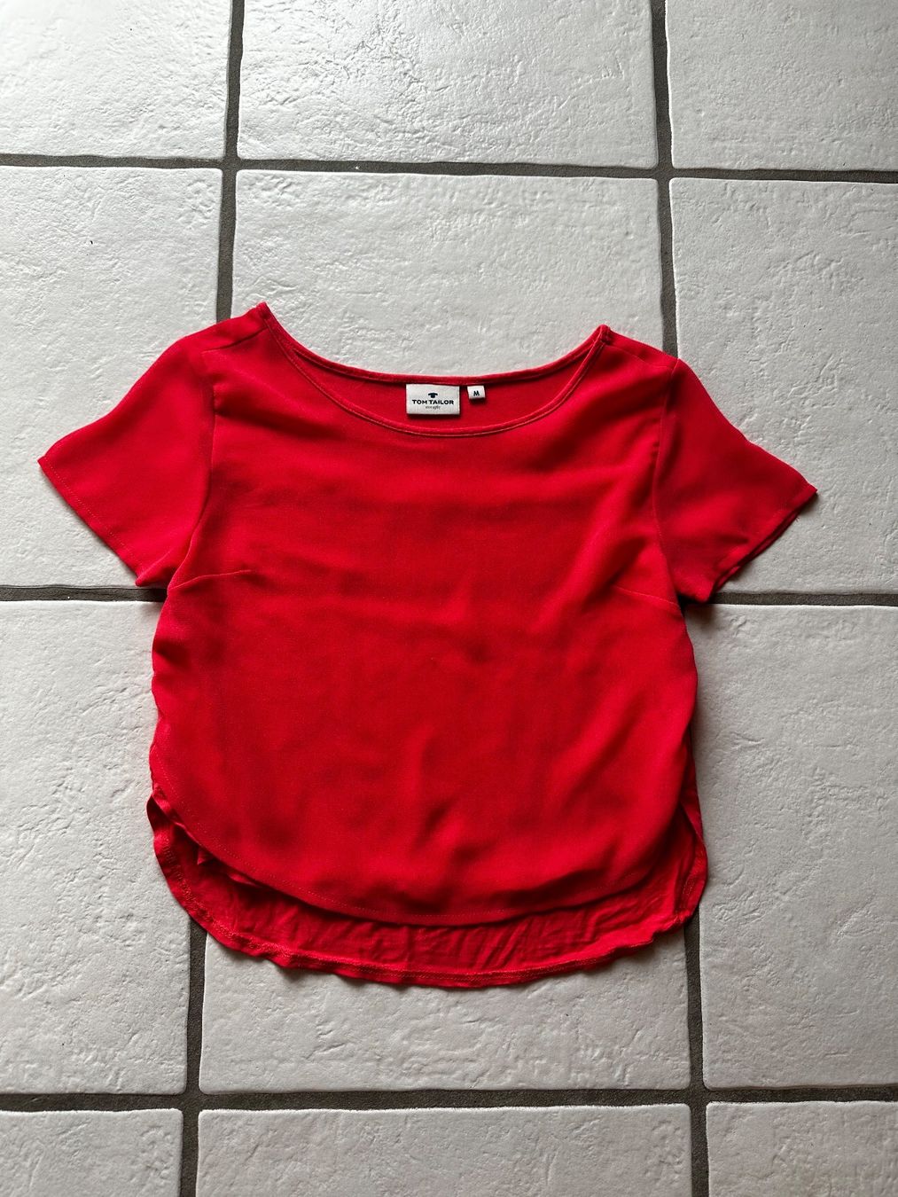 Tom Tailor Camicette, T-shirt & Top: Oberteil / T-Shirt / Top Tom Tailor pink Grösse 152 – Nuovo (secondo la descrizione) da Buchs AG venduto da Dasmusstduhaben
