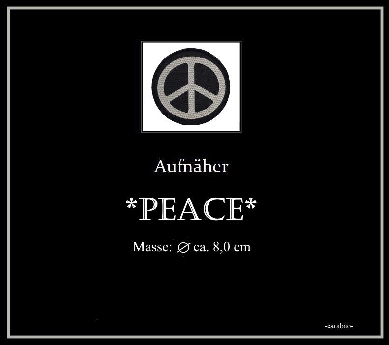 Patches: Aufnäher *PEACE* – Neu (gemäss Beschreibung) aus Winterthur von --carabao-- 3