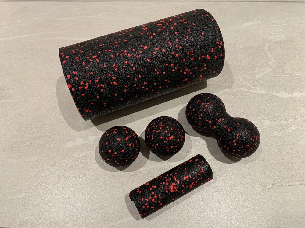 Faszien Set 5 teilig für Fitness und Massage | Kaufen auf Ricardo