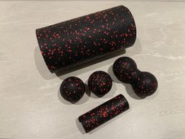 Faszien Set 5 teilig für Fitness und Massage