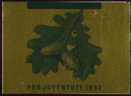 1992 MH Pro Juventute ET    KW Fr. 20.-