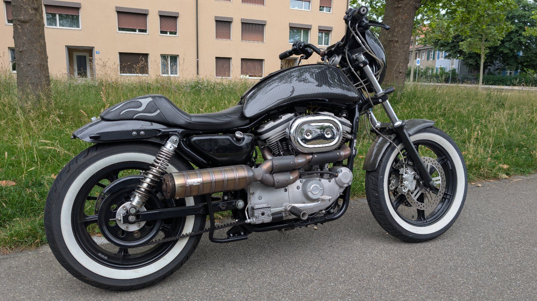 Harley-Davidson Chopper: Harley Davidson XLH 883 – Usato da Basel venduto da Motorrad-Classic 2