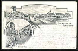 Litho Payerne, Vue générale, Grand Rue