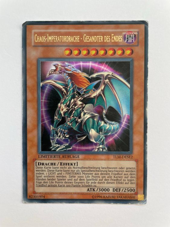 Yu-Gi-Oh! Karte "Gesandter Des Chaos" - Rare Reprint Deutsch Aus Toon Chaos - Mit Fieldcenter Inklusive