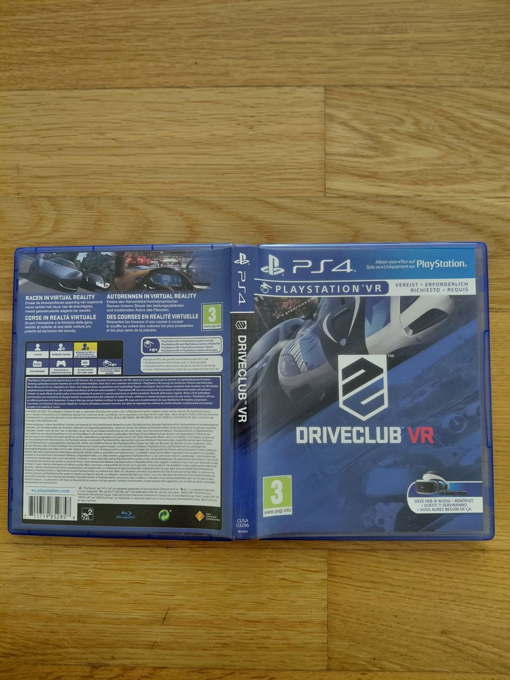 Sony Spiele: VR Driveclub PS4 – Gebraucht aus Oberwil BL von kah_s55q 4