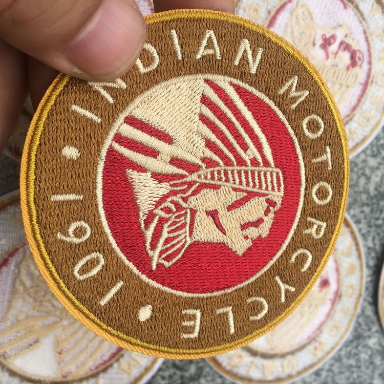 Toppe: Patch Indian motorcycle – Nuovo e nell'imballaggio originale da Allens venduto da MADE.IN.ROCK.N.ROLL 2
