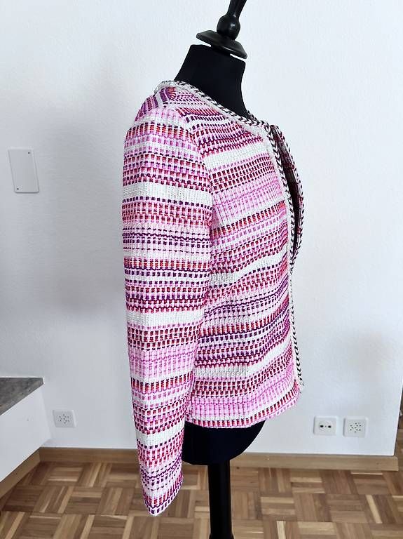 Tom Tailor Giacche: Kurze Jacke von Tom Tailor pink weiss Gr.40 – Usato da Wallisellen venduto da Mimimi93 1