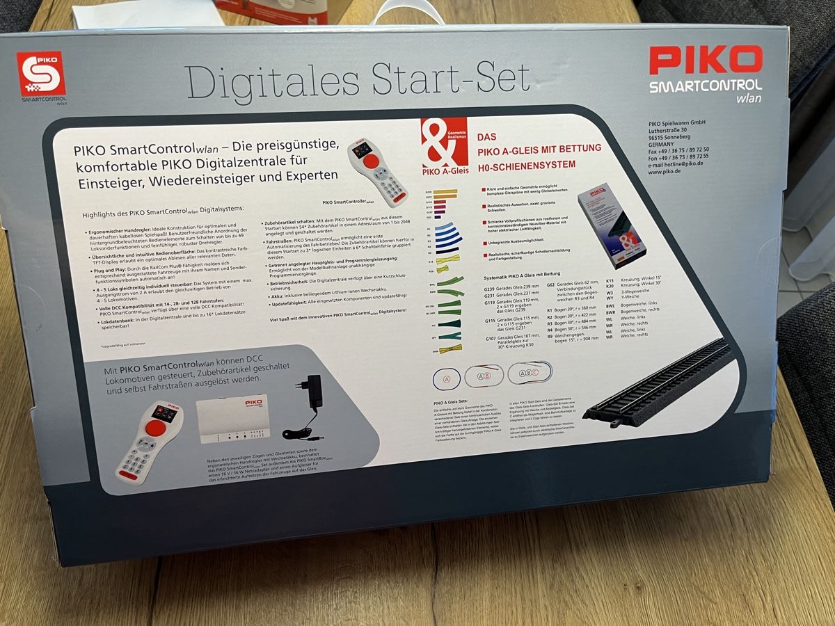 Piko Modelleisenbahnen: Piko H0 59014 H0 PSCwlan  – Neu und originalverpackt aus Oftringen von PhilBraMan 1