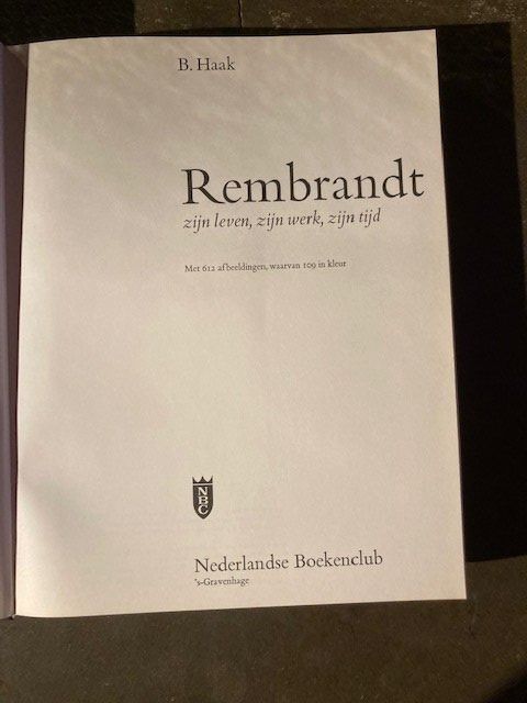 Bücher: Rembrandt Buch – Gebraucht aus Hinwil von Schaempi1 4