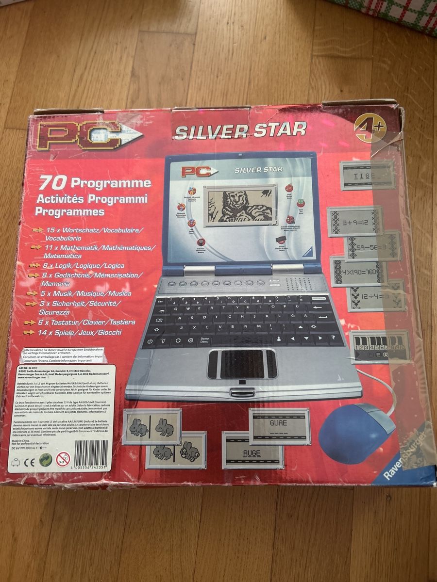 Giocattoli: Ravensburger PC Silver Star Lerncomputer 70 Programme 4+ – Usato da Wädenswil venduto da Giez33 1