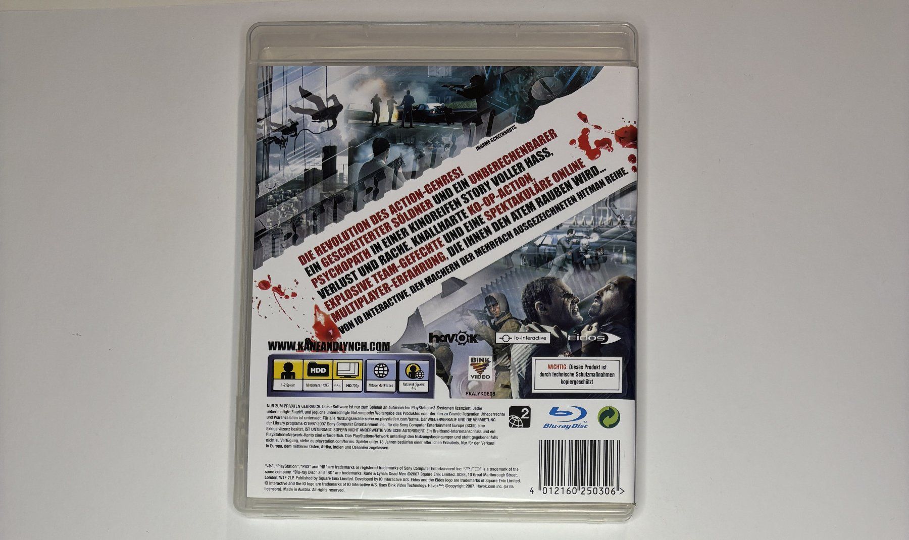 Giochi: PS3 - Kane & Lynch: Dead Men – Usato da Allschwil venduto da Bullach 2