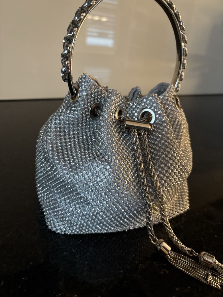 Taschen: Silberne Abendtasche – Gebraucht aus Bülach von can_zsw5 7