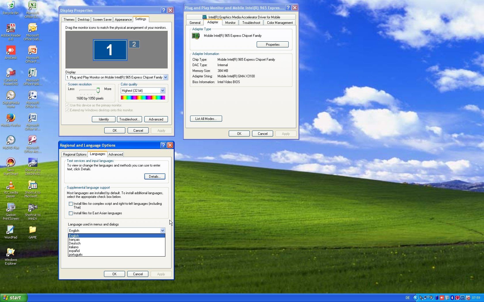 Compaq Notebook: HP Compaq 6710b 15.4, SSD, Windows XP SP3 MUI & Office 2007 – Usato da MAGDEN venduto da GoldenEagle2020 7