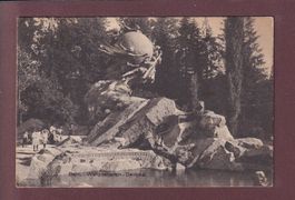 BERN - Weltpostdenkmal - Leute - 1915