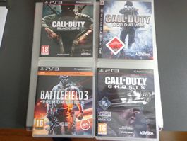 PS 3, 4 Spiele kpl.