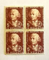 Pro Juventute 1957 - 4er Blocks