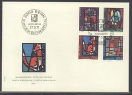 1971, Pro Patria, FDC
