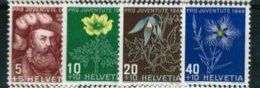 1949, Nr. J129-132 Pro Juventute Satz,  postfrisch