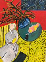 Dieses Kunstwerk ist möglicherweise eine echte Öl-auf-Leinwa