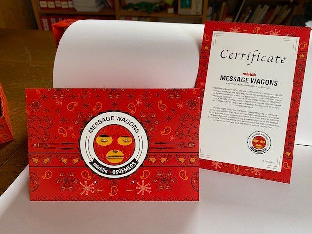 Märklin Modelleisenbahnen: Os Gemeos – Neu und originalverpackt aus St. Margrethen SG von Dipa 4