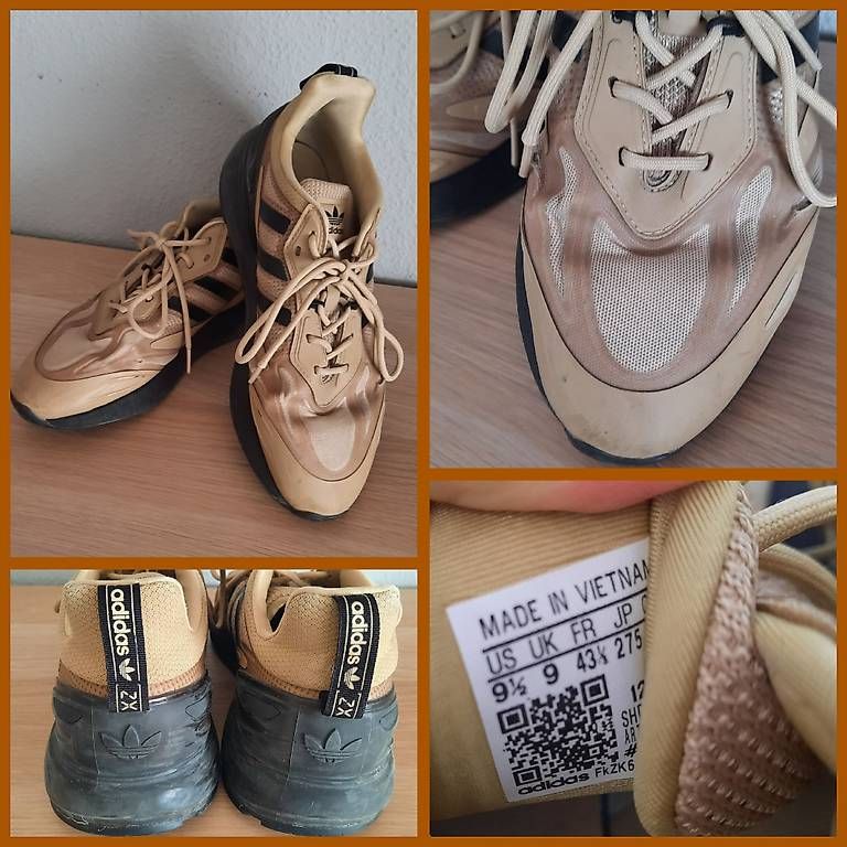 Herrenschuhe: ***ADIDAS*** Schuhe beige 43 1/3 – Gebraucht aus Wädenswil von H2H_Secondhandshop