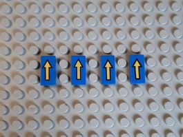 LEGO Classic Space - Bedruckte Fliesen - 3069p06 (Lot 12)
