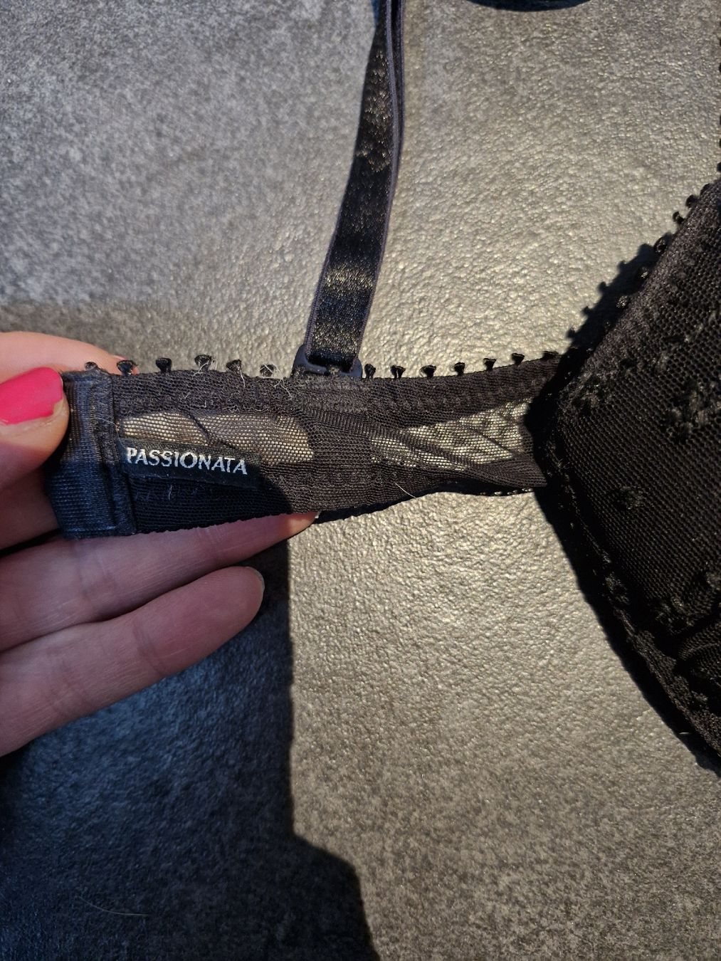 Passionata Altra biancheria intima: Passionata BH Schwarz Spitze Gr. 80B Push-up Dessous – Usato da Bottmingen venduto da mbrunetti1 2