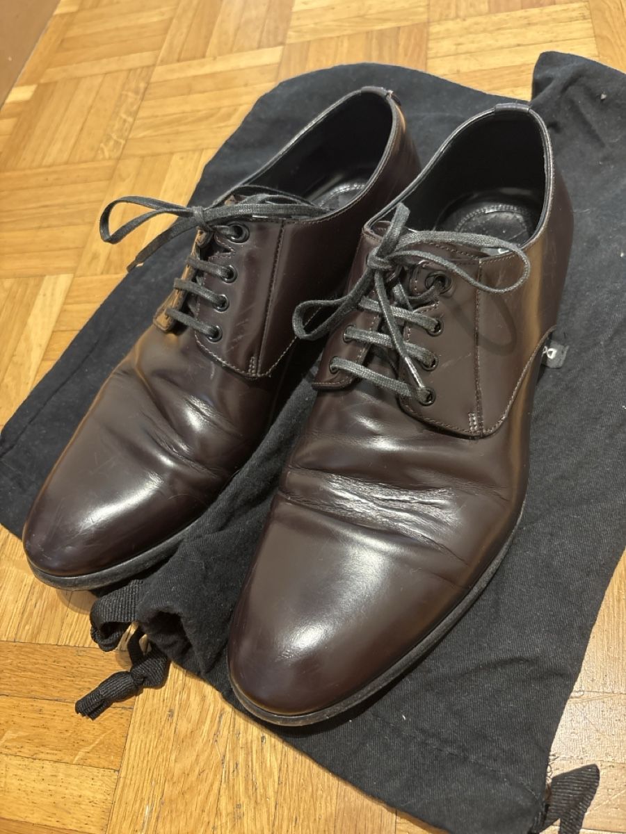 Dolce & Gabbana Scarpe da uomo: Chaussures Dolce & Gabbana marron pointure 7.5 – Usato da GENÈVE venduto da Gaasss 1