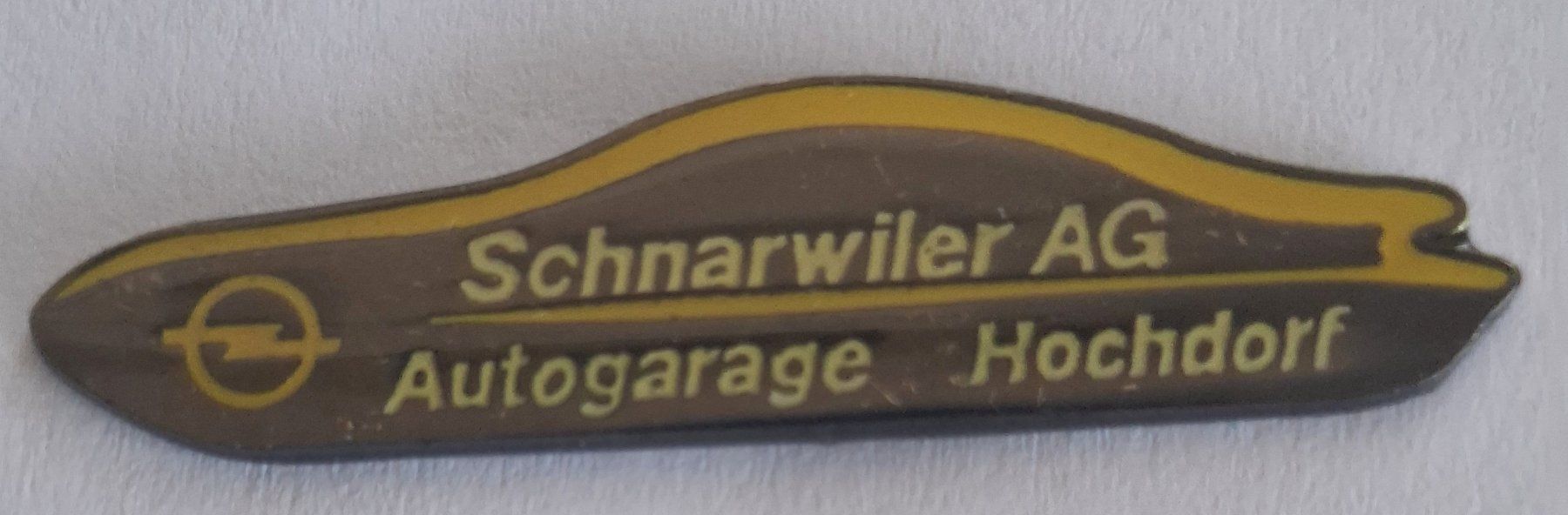 Opel Plaketten & Abzeichen: Opel Autogarage Hochdorf – Gebraucht aus Hinterkappelen von Schampus