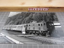 Wassen mit SBB Ae 3/5, 1981, Schweizerische Bundesbahnen SBB