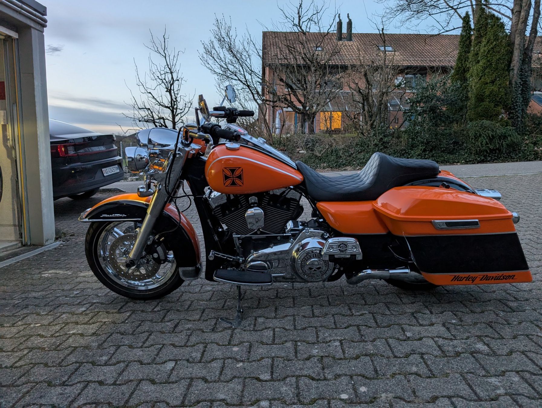 Harley-Davidson Alle Motorradersatzteile: Front Spoiler Harley Davidson Touring Modelle von Hogworkz – Gebraucht aus Schinznach Bad von Sofortdirk 6