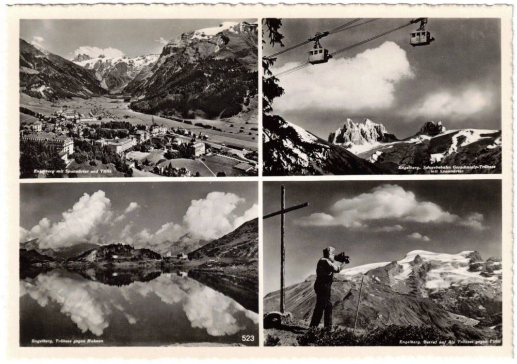 Ansichtskarten: Engelberg - 4 Bild AK – Gebraucht aus Binningen von Mountainrider