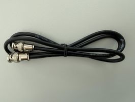 Koaxial-Kabel mit BNC Anschlüssen, 1m, fabrikneu