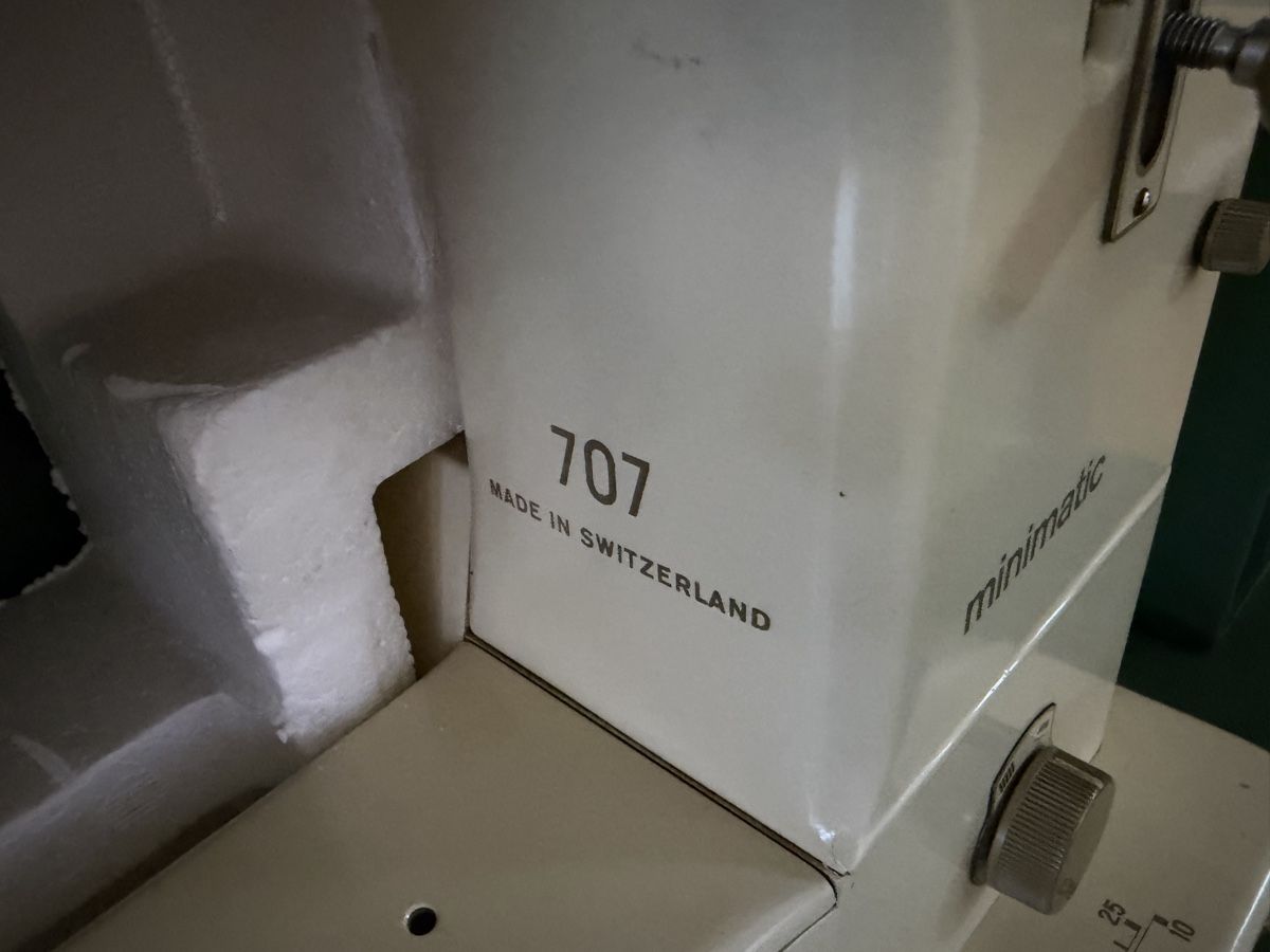 Bernina Nähmaschinen: Bernina 707 – Gebraucht aus Schlieren von MQ1965 1