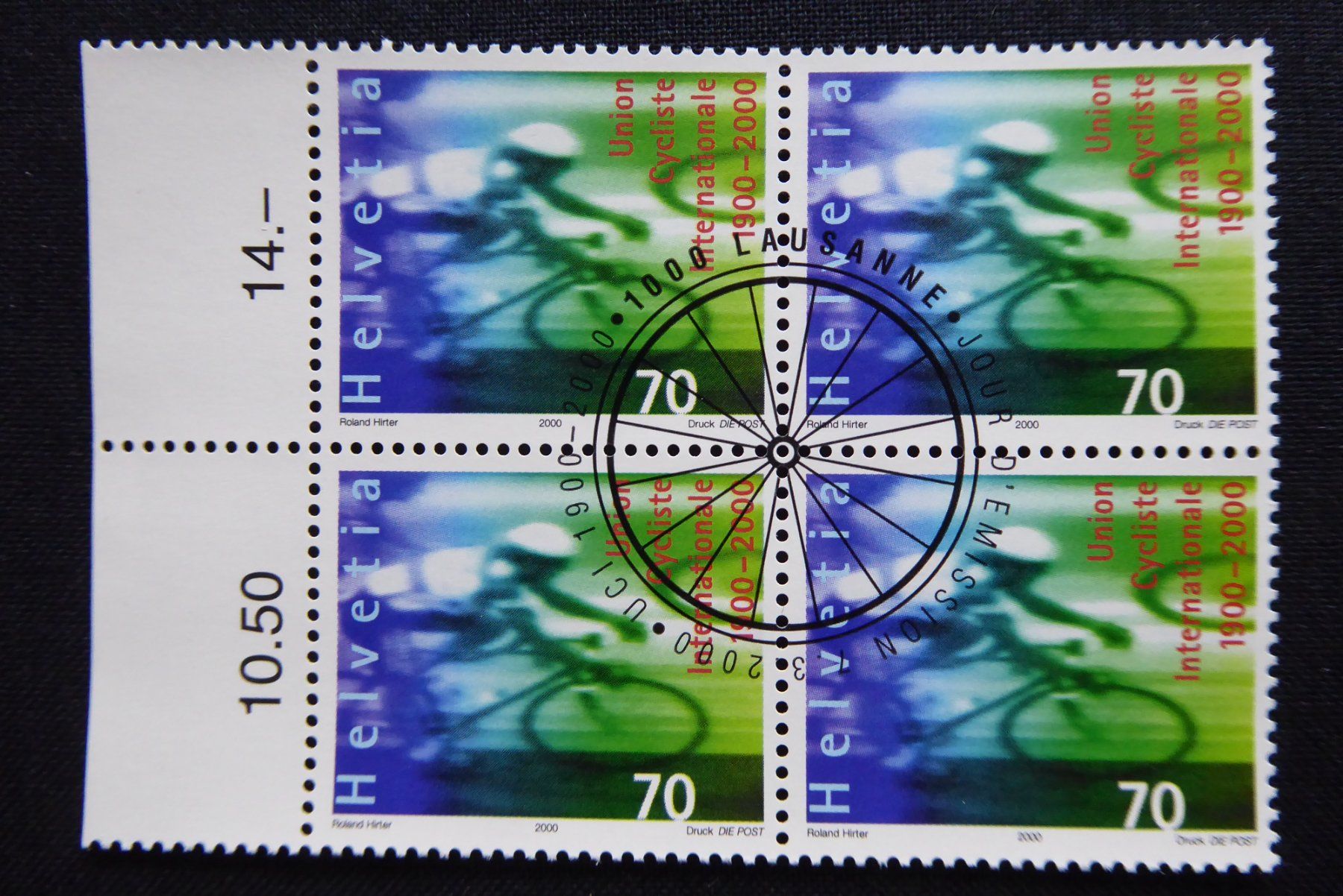 Alle Briefmarken: (V613) 2000: Zst. 989 ET ʘ – Gebraucht aus Basel von scholle50