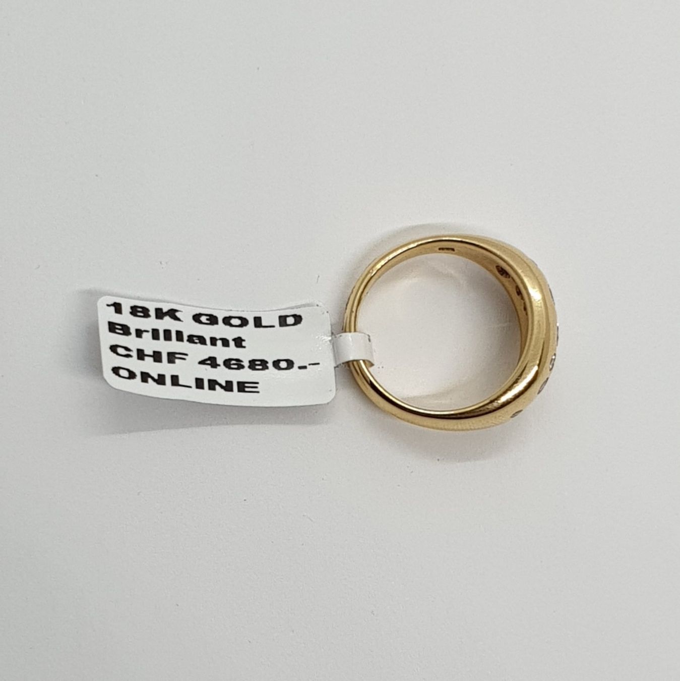 Anelli: Echt 18K Gold - Diamant Ring – Usato da Luzern venduto da Luzern-Goldhaus 1