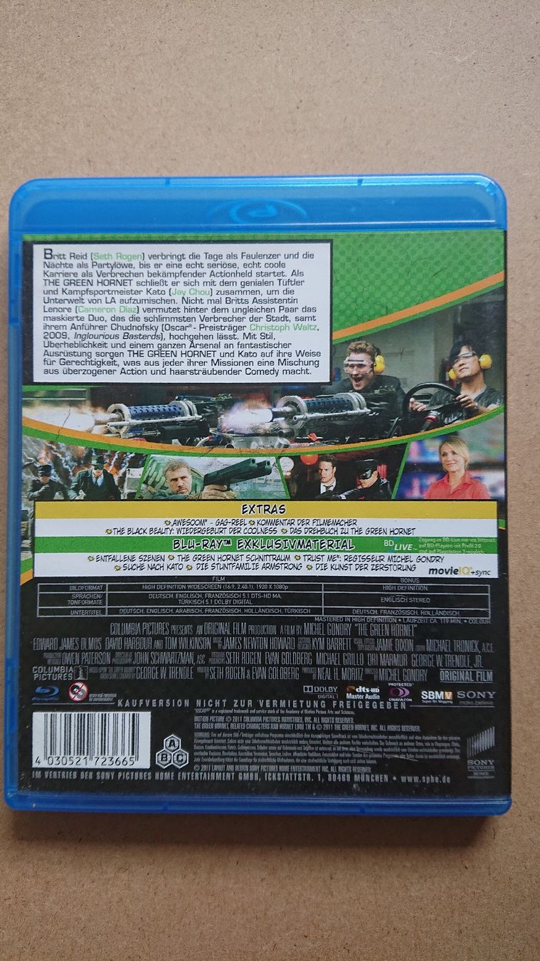 Tous les DVDs: The Green Hornet - Blu-Ray  – D'occasion à Chur par FreakofRarity 1