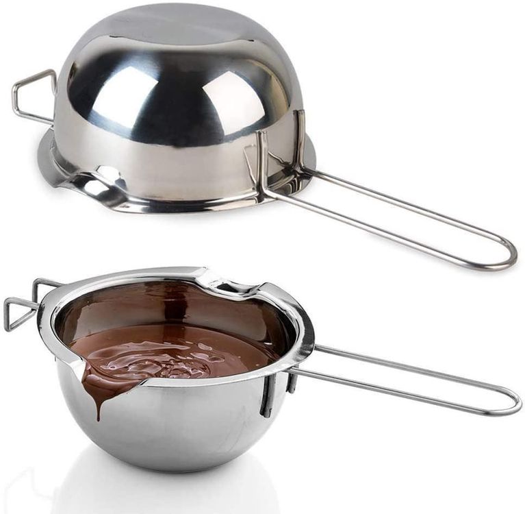 VALICLUD Schmelztopf Doppelwandig - Edelstahl Wasserbad Für Schokolade & Butter
